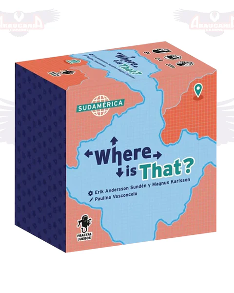 JUEGO DE MESA WHERE IS THAT? SUDAMERICA FRACTAL