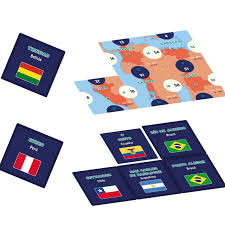 JUEGO DE MESA WHERE IS THAT? SUDAMERICA FRACTAL