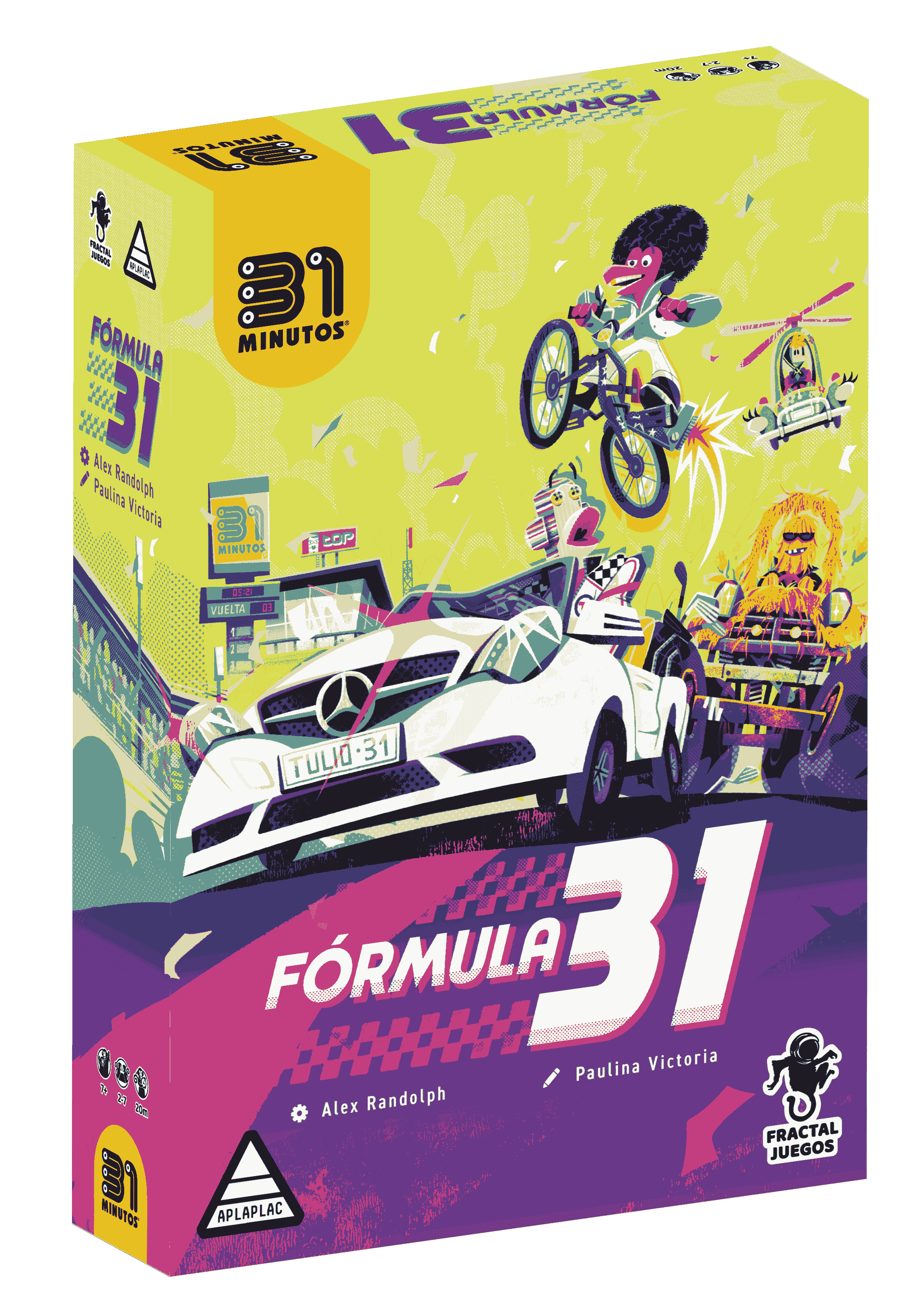 FORMULA 31 JUEGO DE MESA FRACTAL
