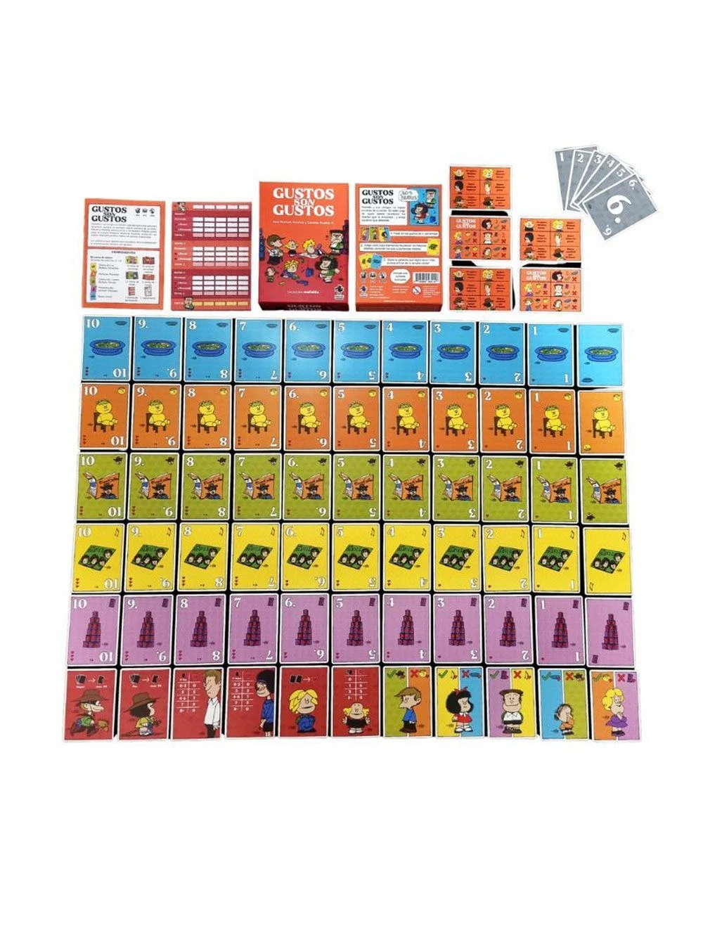 GUSTOS SON GUSTOS JUEGO DE MESA FRACTAL