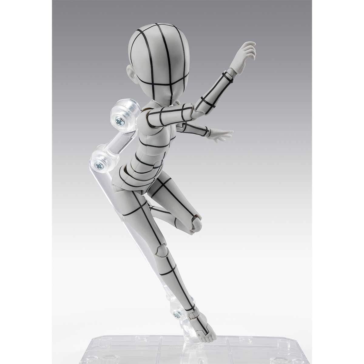 S.H.Figuarts BODY-CHAN -KEN SUGIMORI- Edition -WIREFRAME-(Gray Color Ver.) TAMASHII NATIONS