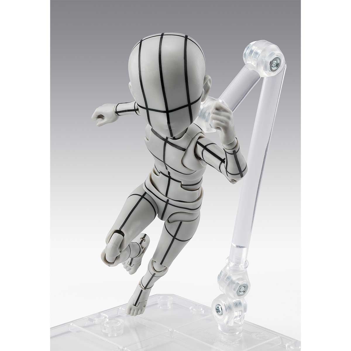 S.H.Figuarts BODY-KUN -KEN SUGIMORI- Edition -WIREFRAME-(Gray Color Ver.)  TAMASHII NATIONS