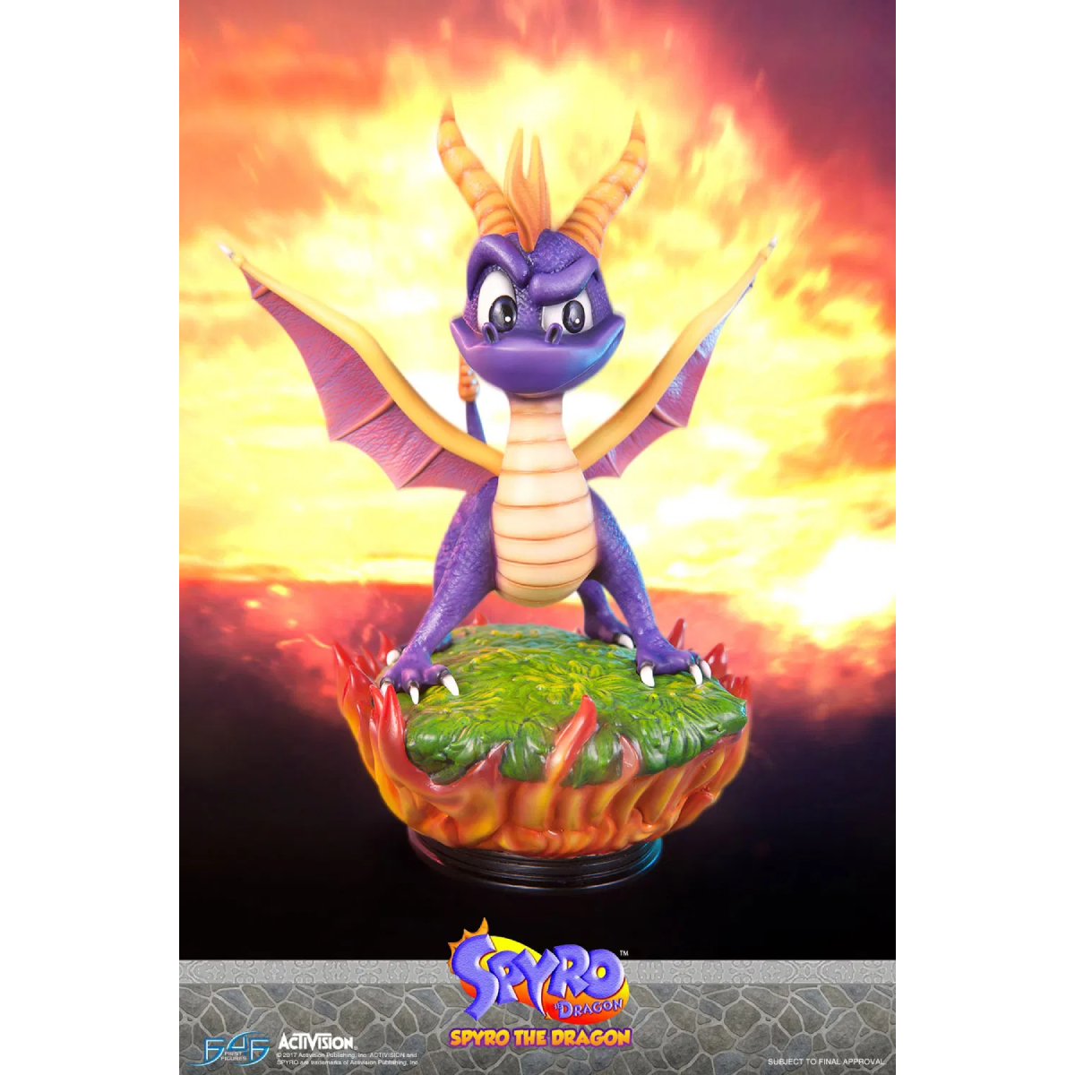 ESTATUA POLYSTONE SPYRO REGULAR FIRST4FIGURES