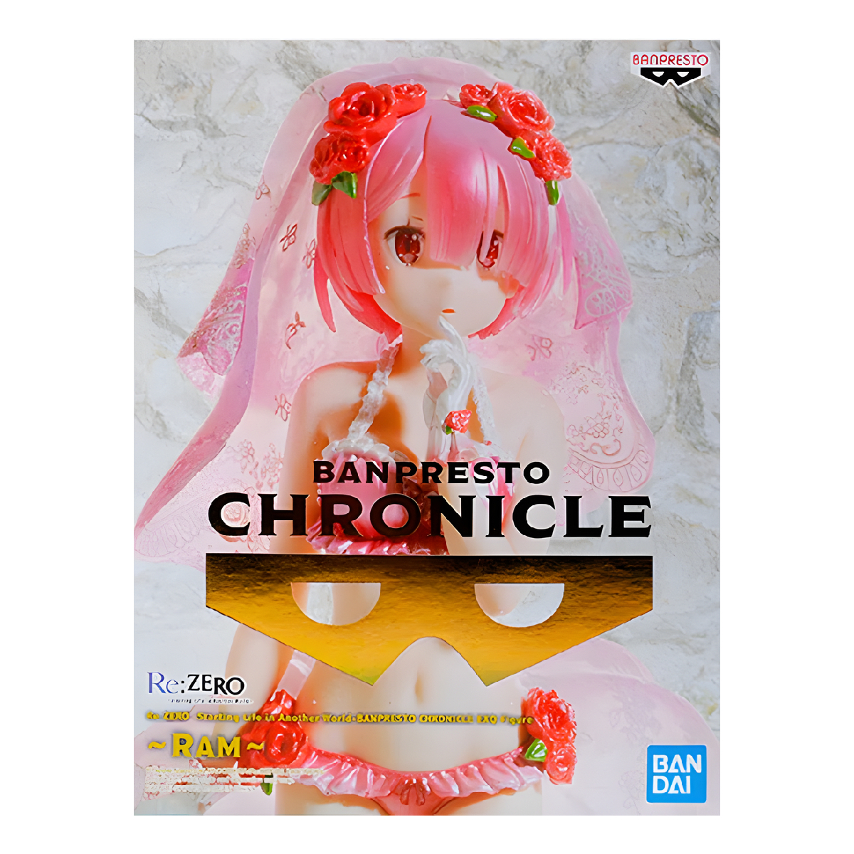 FIGURA RE ZERO STARTING LIFE IN ANOTHER WORLD BANPRESTO CHRONICLE EXQ RAM BANPRESTO