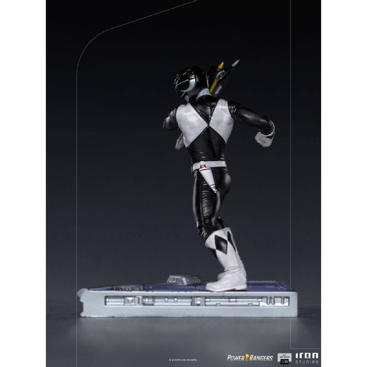ESTATUA BLACK RANGER BDS ART SCALE 1 10 POWER RANGERS IRON STUDIOS IRON STUDIOS