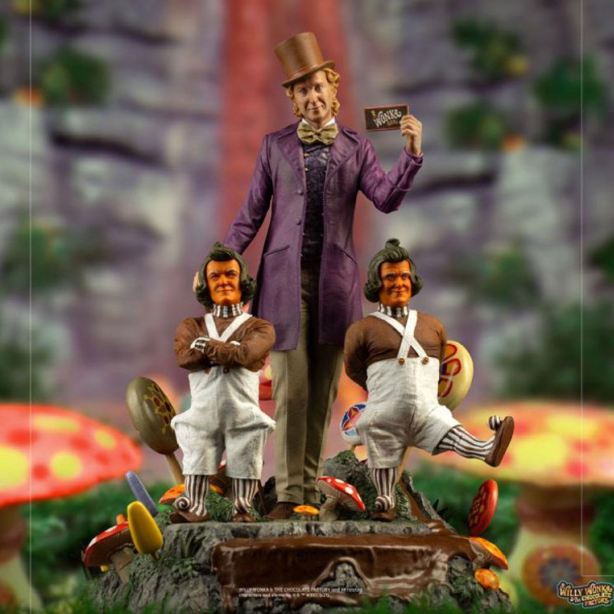 ESTATUA WILLY WONKA DELUXE ART SCALE 1 10 WILLY WONKA AND THE CHOCOLATE FACTORY IRON STUDIOS