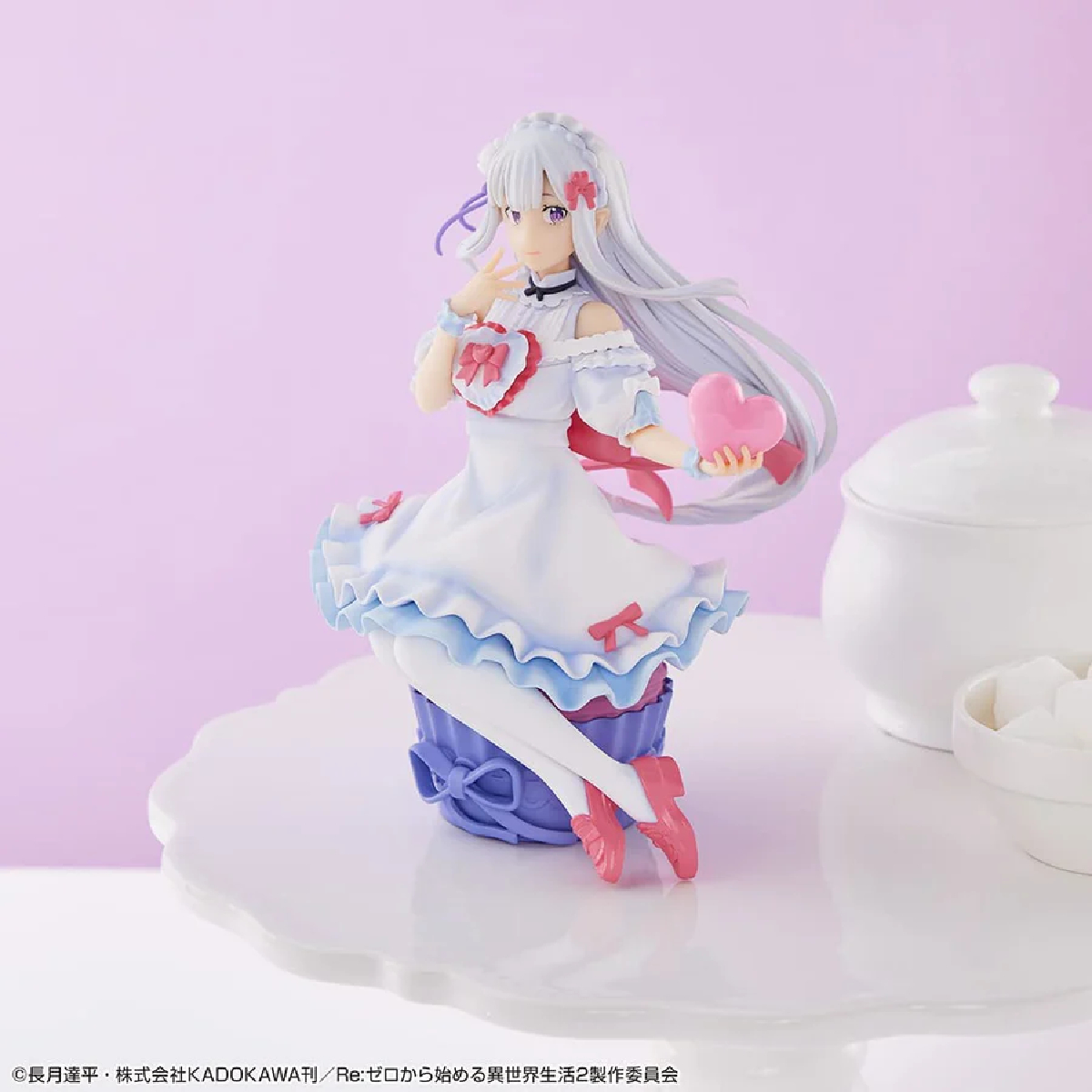 FIGURA ICHIBANSHO EMILIA SWEET HAPPY LIFE! BANPRESTO