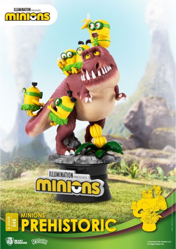 DIORAMA STAGE 048 MINIONS PREHISTORIC BEAST KINGDOM