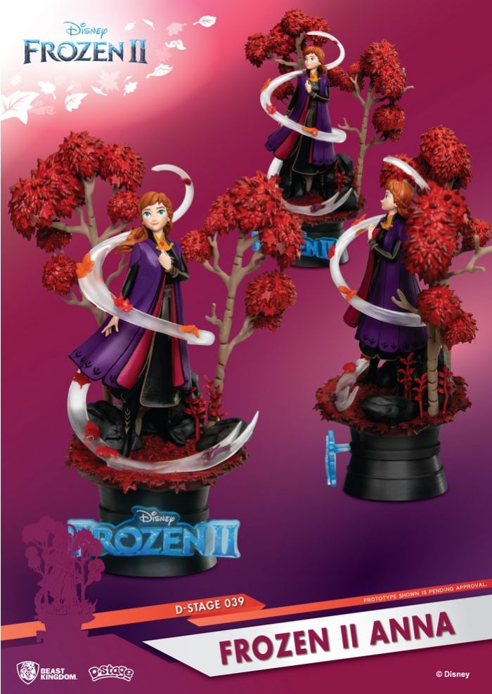 DIORAMA STAGE 039 FROZEN II ANNA BEAST KINGDOM