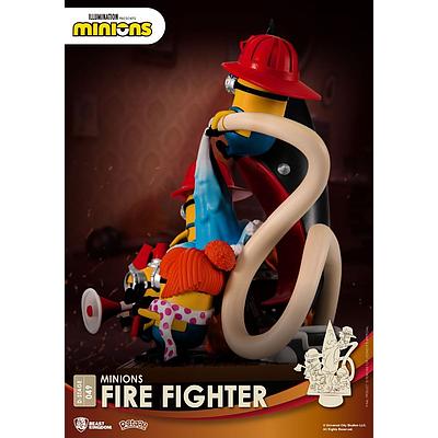 DIORAMA STAGE 049 MINIONS FIRE FIGHTER BEAST KINGDOM
