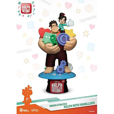 DIORAMA DS 056 WRECK IT RALPH 2 RALPH WITH VANELLOPE BEAST KINGDOM