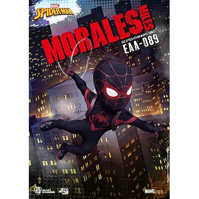 FIGURA ACCION EGG ATTACK ACTION 089 SPIDER MAN MILES MORALES MARVEL COMICS  BEAST KINGDOM