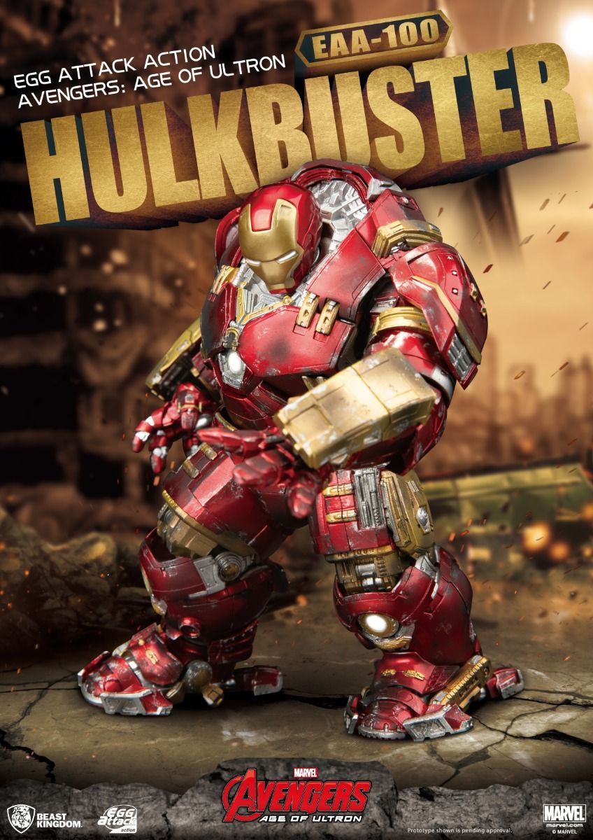 FIGURA ACCION EAA 100 AVENGERS AGE OF ULTRON HULKBUSTER BEAST KINGDOM