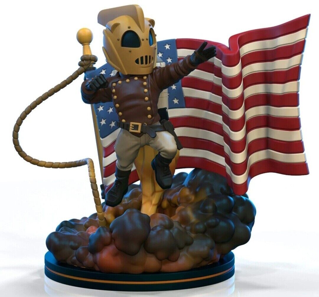 ESTATUA THE ROCKETEER Q FIG ELITE QUANTUM MECHANIX