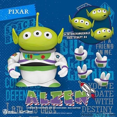 FIGURA ACCION DAH 030 ALIEN REMIX BUZZ LIGHTYEAR BEAST KINGDOM