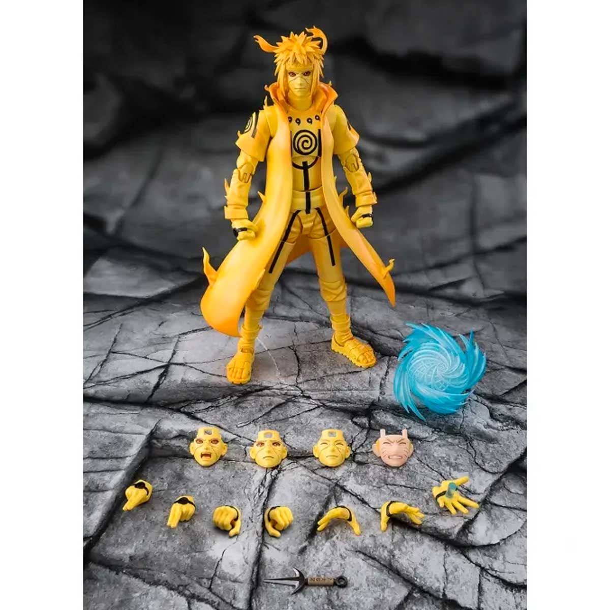 S.H.FIGUARTS MINATO NAMIKAZE [KURAMA LINK MODE] -BOND OF LIGHT THAT SHATTERS DARKNESS- TAMASHII NATIONS