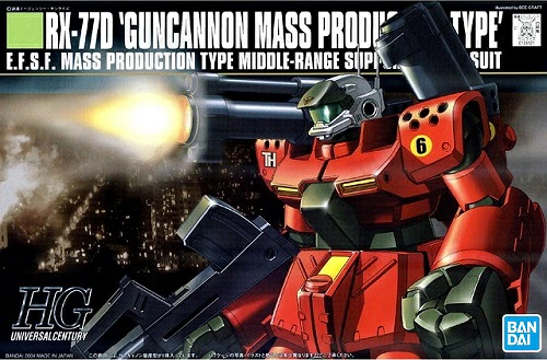 1/144 HGUC Guncannon Mass Production Type