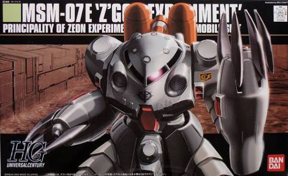 MODEL KIT 1/144 HGUC MSM-07E Z'GOCK E BANDAI HOBBY