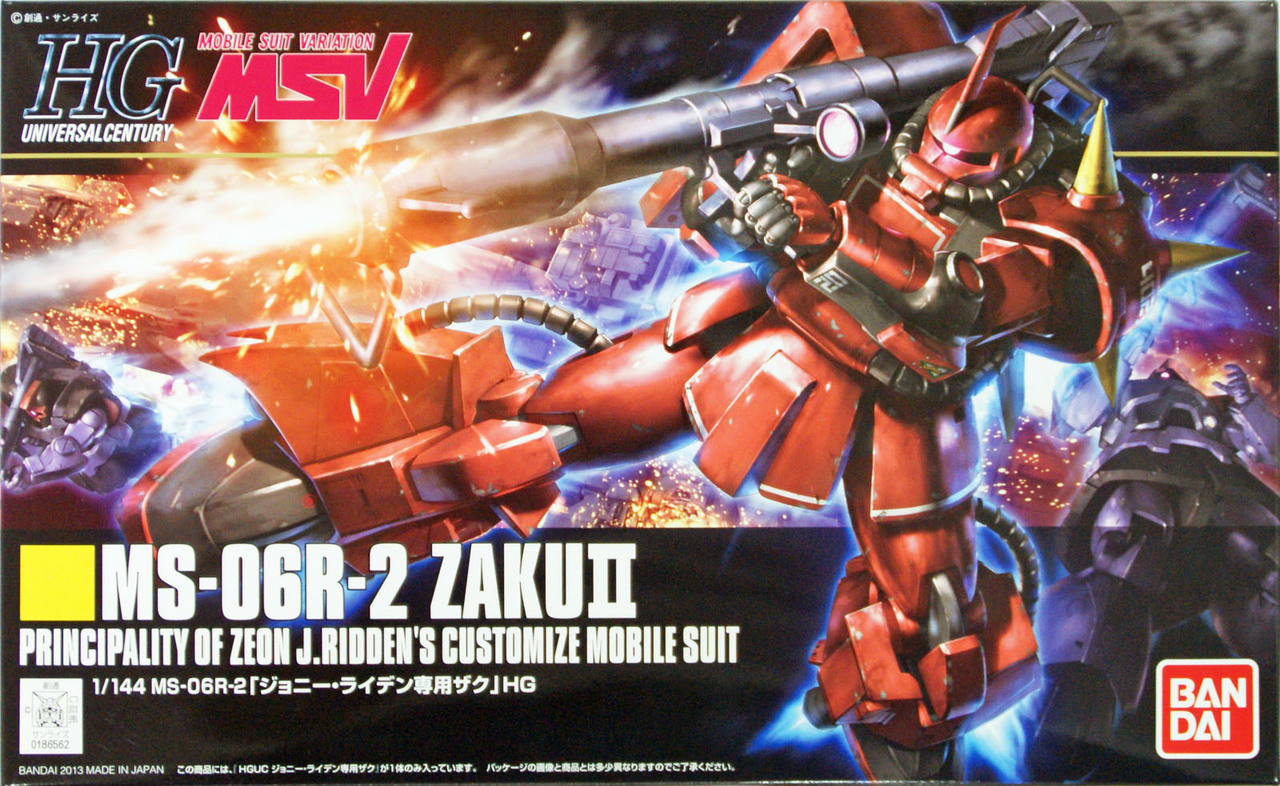 1/144 Hguc Ms-06R-2  Zaku? Johnny Ridden Custom