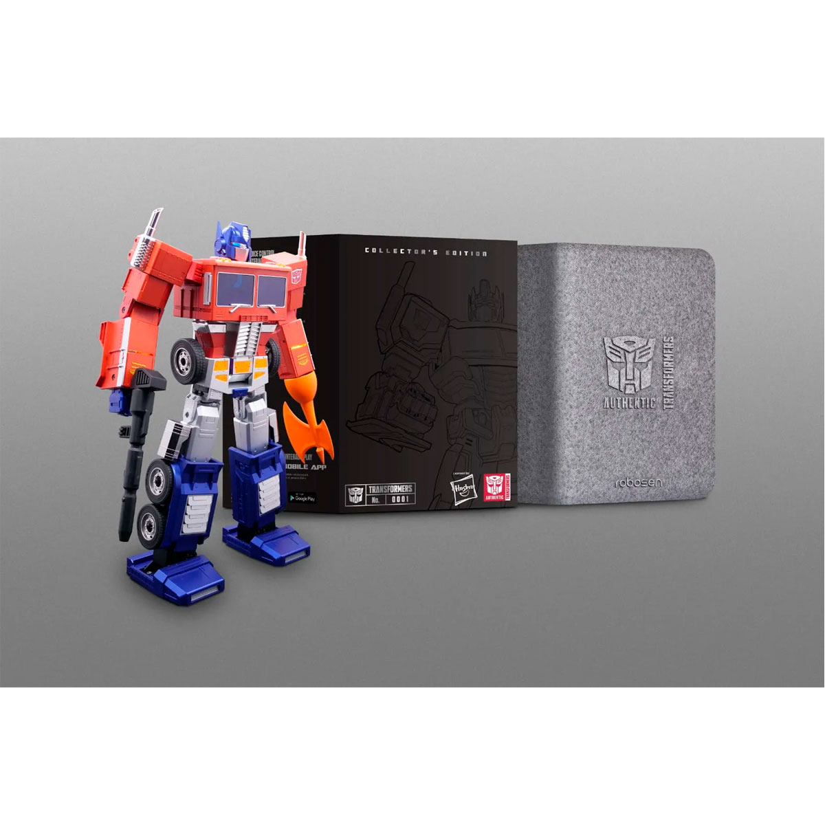 FIGURA ACCION TRANSFORMERS OPTIMUS PRIME INTERACTIVE AUTO CONVERTING ROBOT ROBOSEN