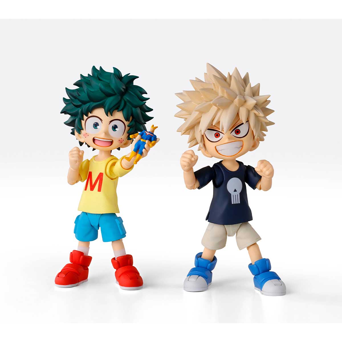 S.H.FIGUARTS IZUKU MIDORIYA＆ KATSUKI BAKUGO-Childhood Set TAMASHII NATIONS