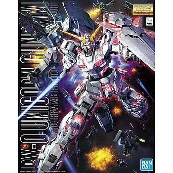 [4573102616081] MODEL KIT MG 1/100 UNICORN GUNDAM SCREEN IMAGE BANDAI HOBBY