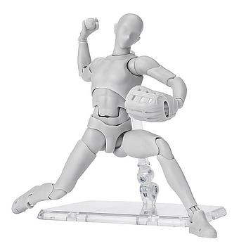 [4573102649331] FIGURA ACCION S.H.FIGUARTS BODY KUN SPORTS EDITION DX SET GRAY COLOR VER. TAMASHII NATIONS