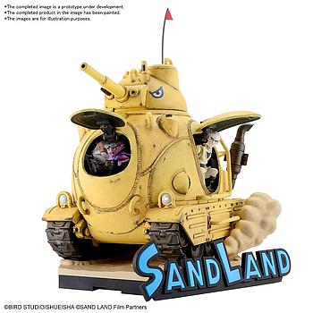 [4573102662729] MODEL KIT 1/35 SAND LAND ARMY TANK CORPS NO. 104 BANDAI HOBBY