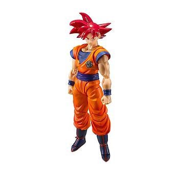 [4573102661234] S.H.FIGUARTS SUPER SAIYAN GOD SON GOKU DRAGON BALL TAMASHII NATIONS