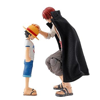 [4573102673053] S.H.FIGUARTS SHANKS ＆ MONKEY D LUFFY -CHILDHOOD - ONE PIECE
