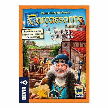 [8436017225532] JUEGO DE MESA CARCASSONNE: EXPANSION LA ABADIA Y EL ALCALDE (2DA EDICION) DEVIR