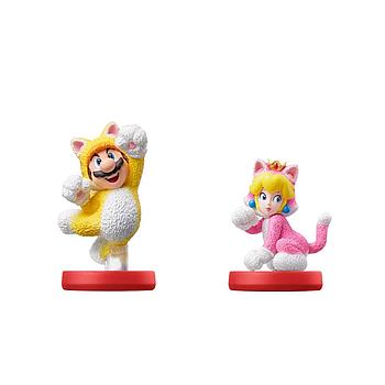 [45496380908] AMIIBO CAT MARIO & CAT PEACH - SUPER MARIO COLLECTION