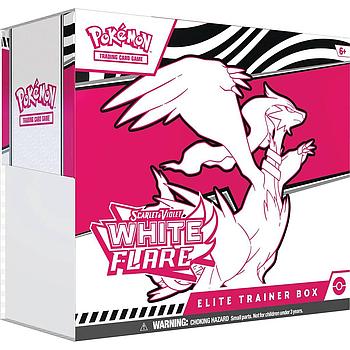 [196214113619] WHITE FLARE - ELITE TRAINER BOX INGLÉS POKEMON COMPANY