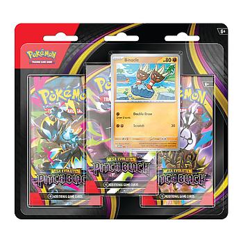 [196214157477] PITCH BLACK  3-PACK BLISTER INGLÉS POKEMON COMPANY