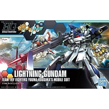[4573102554338] MODEL KIT HGBF 1/144 LIGHTNING GUNDAM BANDAI HOBBY