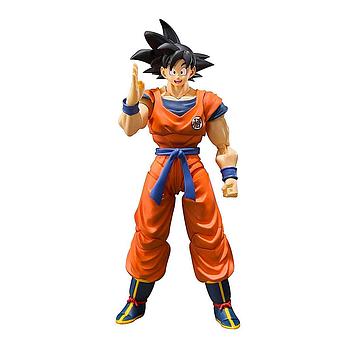 [4573102555403-2] S.H.FIGUARTS SON GOKU A SAIYAN RAISED ON EARTH DRAGON BALL TAMASHII NATIONS