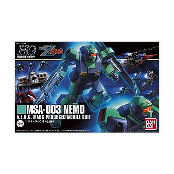 [4573102568342] MODEL KIT 1/144 HGUC NEMO Z VER  BANDAI HOBBY