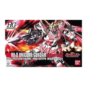 [4573102573995] MODEL KIT 1/144 HGUC RX0 UNICORN GUNDAM DESTROY MODE. BANDAI HOBBY