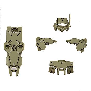 [4573102577818] KIT ACCESORIOS 30MM 1/144 OPTION ARMOR FOR CLOSE COMBAT ALTO EXCLUSIVE/DARK GREEN  BANDAI HOBBY