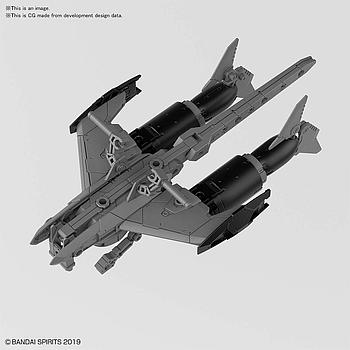 [4573102607355] KIT ACCESORIOS 30MM 1/144 EXTENDED ARMAMENT VEHICLE ATTACK SUBMARINE VER.LIGHT GRAY BANDAI HOBBY