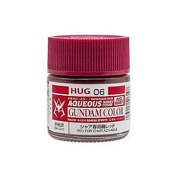 [4973028506198] PINTURA HUG06 AQUEOUS GUNDAM RED FOR CHAR MR. HOBBY