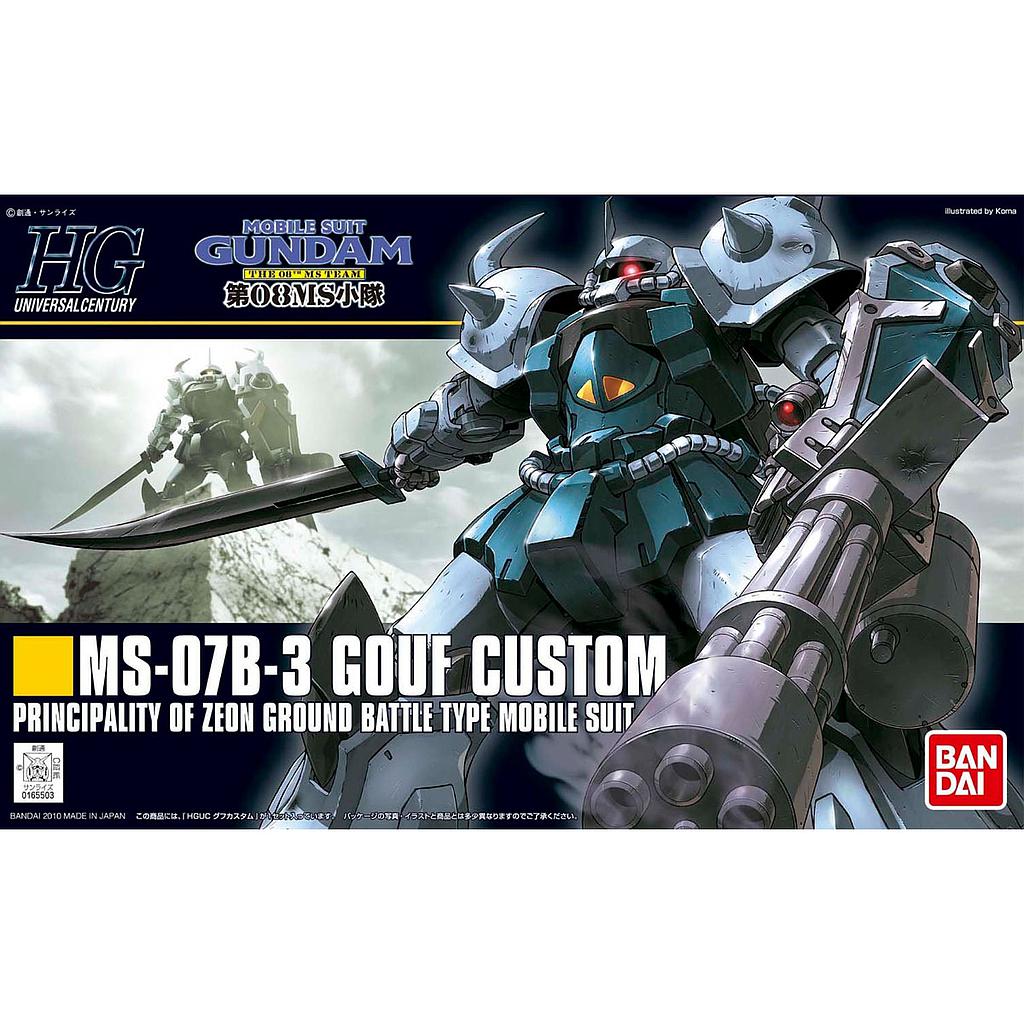 MODEL KIT 1/144 HGUC GOUF CUSTOM BANDAI HOBBY