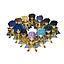 MINI FIGURA SAINT SEIYA ARTLIZED  THE SUPREME GOLD SAINTS ASSEMBLE! TAMASHII