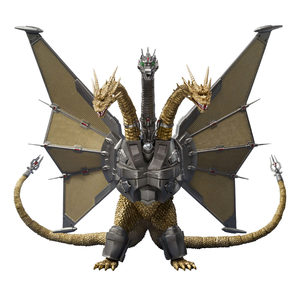 FIGURA ACCION S.H.MONSTERART MECHA GHIDORAH SHINJUKU DECISIVE BATTLE SPECIAL SET TAMASHII NATIONS