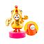 FIGURA ACCION FALL GUYS PACK LEGENDARY EDITION ORANGEADE/GOLDEN CHICKEN ​COSTUME KOTOBUKIYA