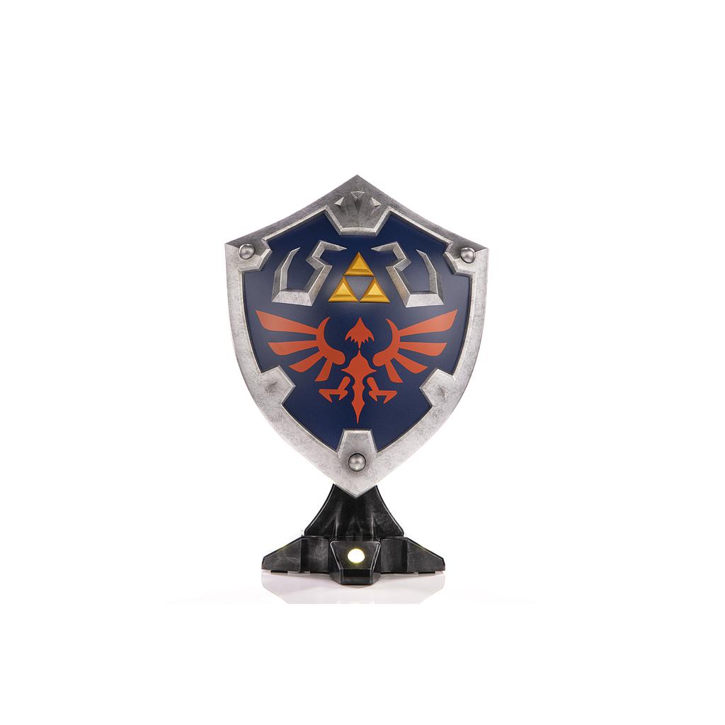 ESTATUA THE LEGEND OF ZELDA BREATH OF THE WILD HYLIAN SHIELD COLLECTOR'S EDITION FIRST 4 FIGURE