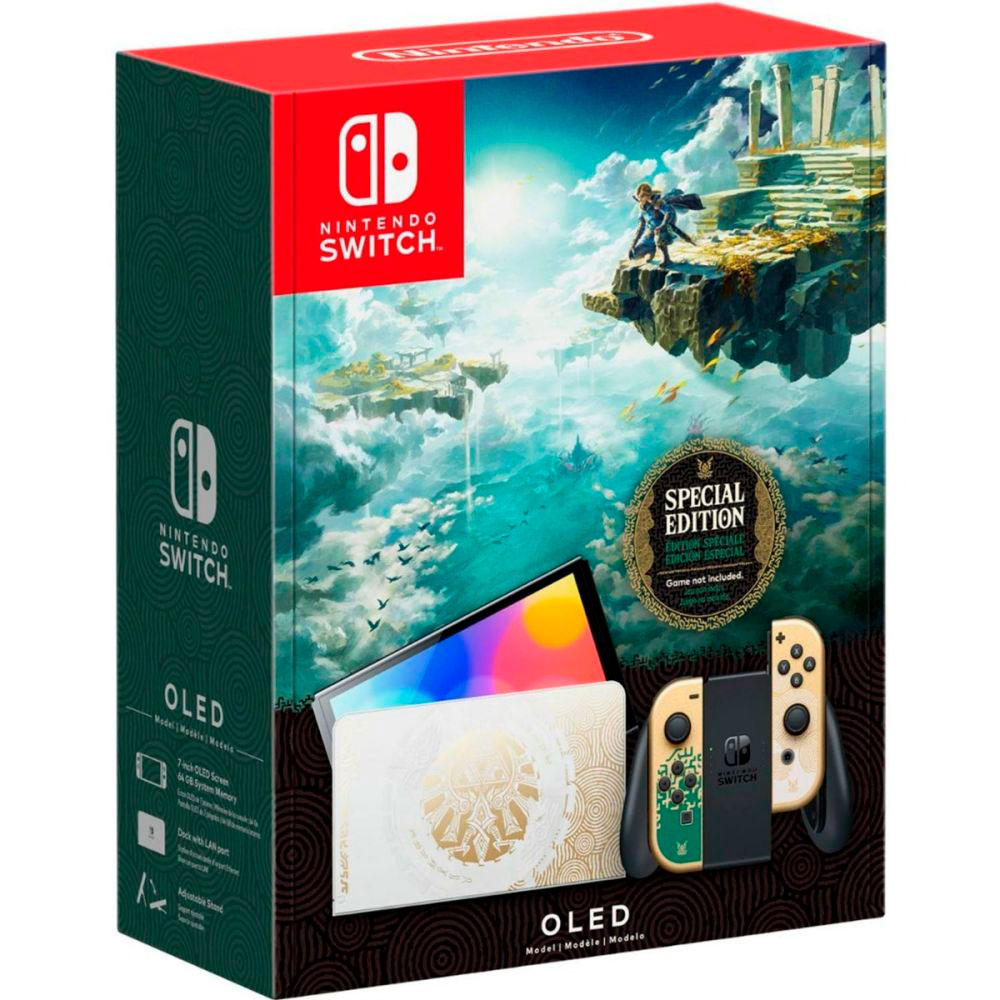 Nintendo Switch OLED Zelda Tears of The Kingdom Edition | GEEKZ