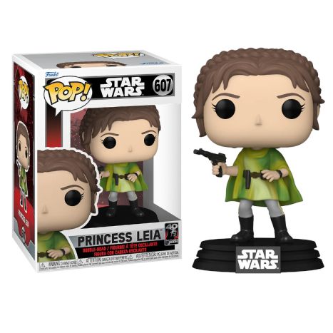 FIGURA POP! STAR WARS: RETURN OF THE JEDI 40TH LEIA BOUNTY HUNTER FUNKO