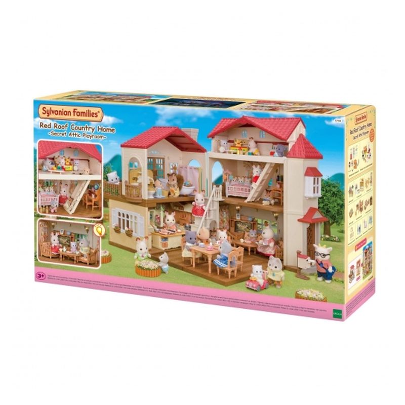 CASA CON LUCES ATICO SYLVANIAN FAMILIES