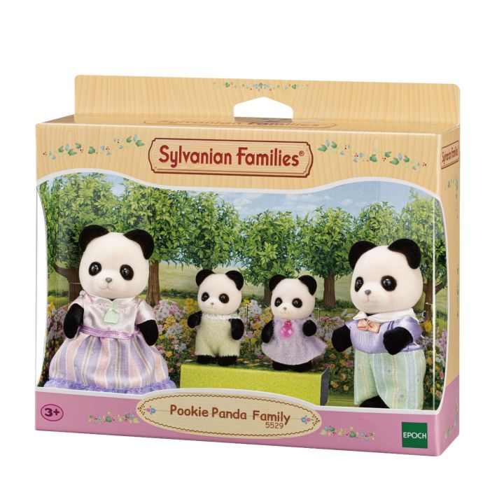  FAMILIA PANDA POOKIE SYLVANIAN FAMILIES
